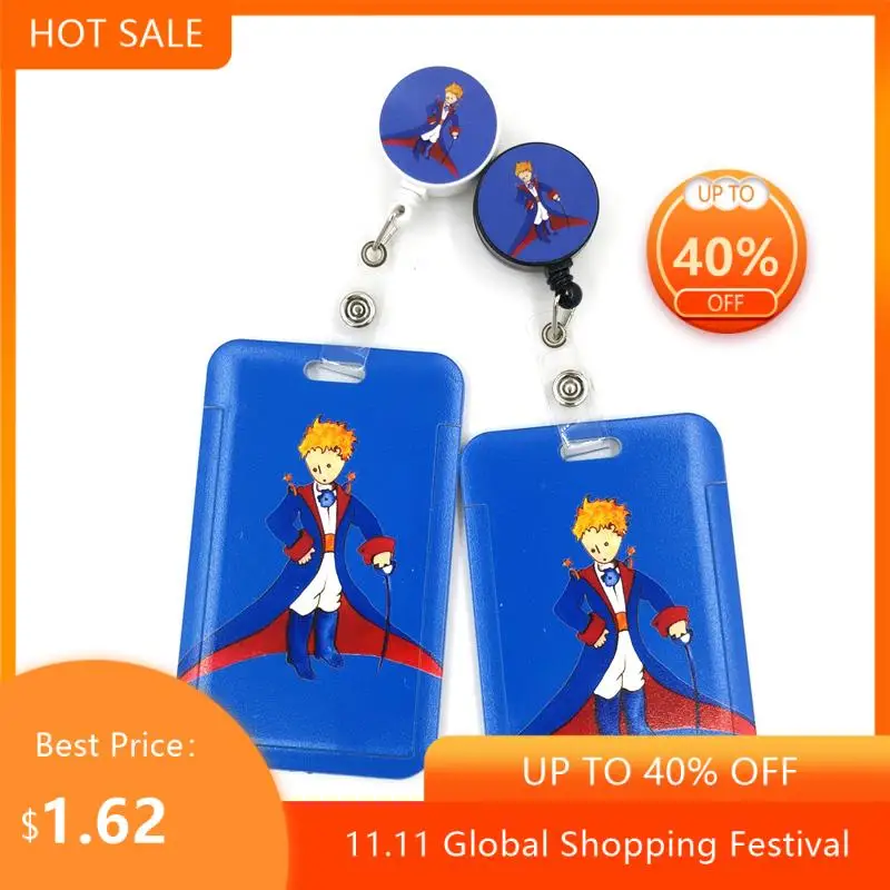 Little prince Cartoon Cute Credit Card Holder Lanyard Women Men Kid Student Retractable Badge Reel ID Name Bus Clips Card Badge
Little prince Cartoon Cute Credit Card Holder Lanyard Women Men Kid Student Retractable Badge Reel ID Name Bus Clips Card Badge