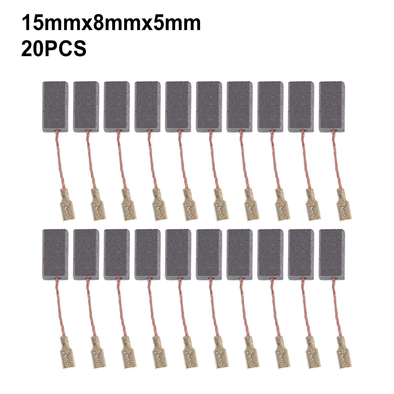 20PCS Carbon Brushes For Bosch Motor Angle Grinder 15mm X 8mm X 5mm Tool Workshop Equipment Power Tools Grinders
20PCS Carbon Brushes For Bosch Motor Angle Grinder 15mm X 8mm X 5mm Tool Workshop Equipment Power Tools Grinders