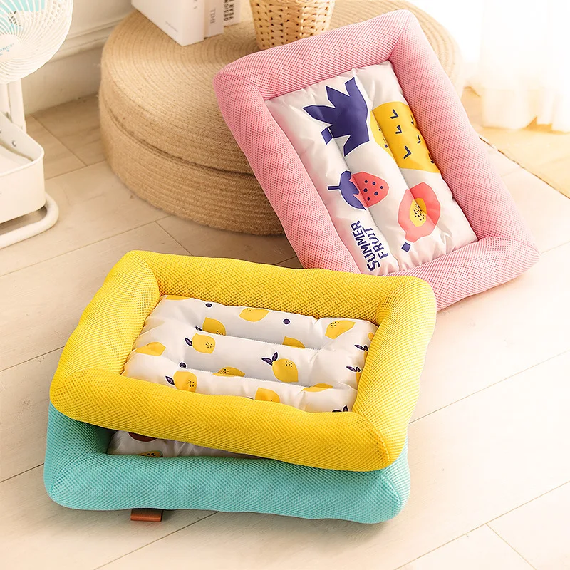 Dog kennel summer mat sleep with cat summer cooling cat kennel ice silk small dog pet sofa four seasons dog bed
Dog kennel summer mat sleep with cat summer cooling cat kennel ice silk small dog pet sofa four seasons dog bed
