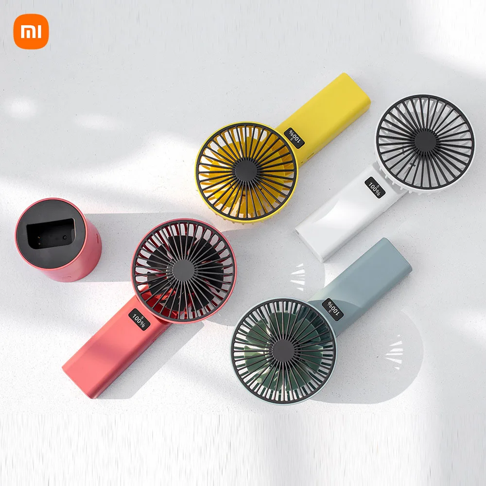 XiaoMi Бесплатная доставка Новый ручной вентилятор с зарядкой и вращающейся головкой 4000 мА экран дисплея для дома студента офиса Прямая поста...
XiaoMi Бесплатная доставка Новый ручной вентилятор с зарядкой и вращающейся головкой 4000 мА экран дисплея для дома студента офиса Прямая поста...