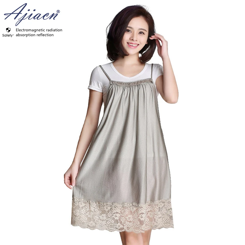 Surprise price Anti-radiation 100% silver fiber elegant pregnant woman dress Mobile phone radiation EMF shielding clothing
Surprise price Anti-radiation 100% silver fiber elegant pregnant woman dress Mobile phone radiation EMF shielding clothing