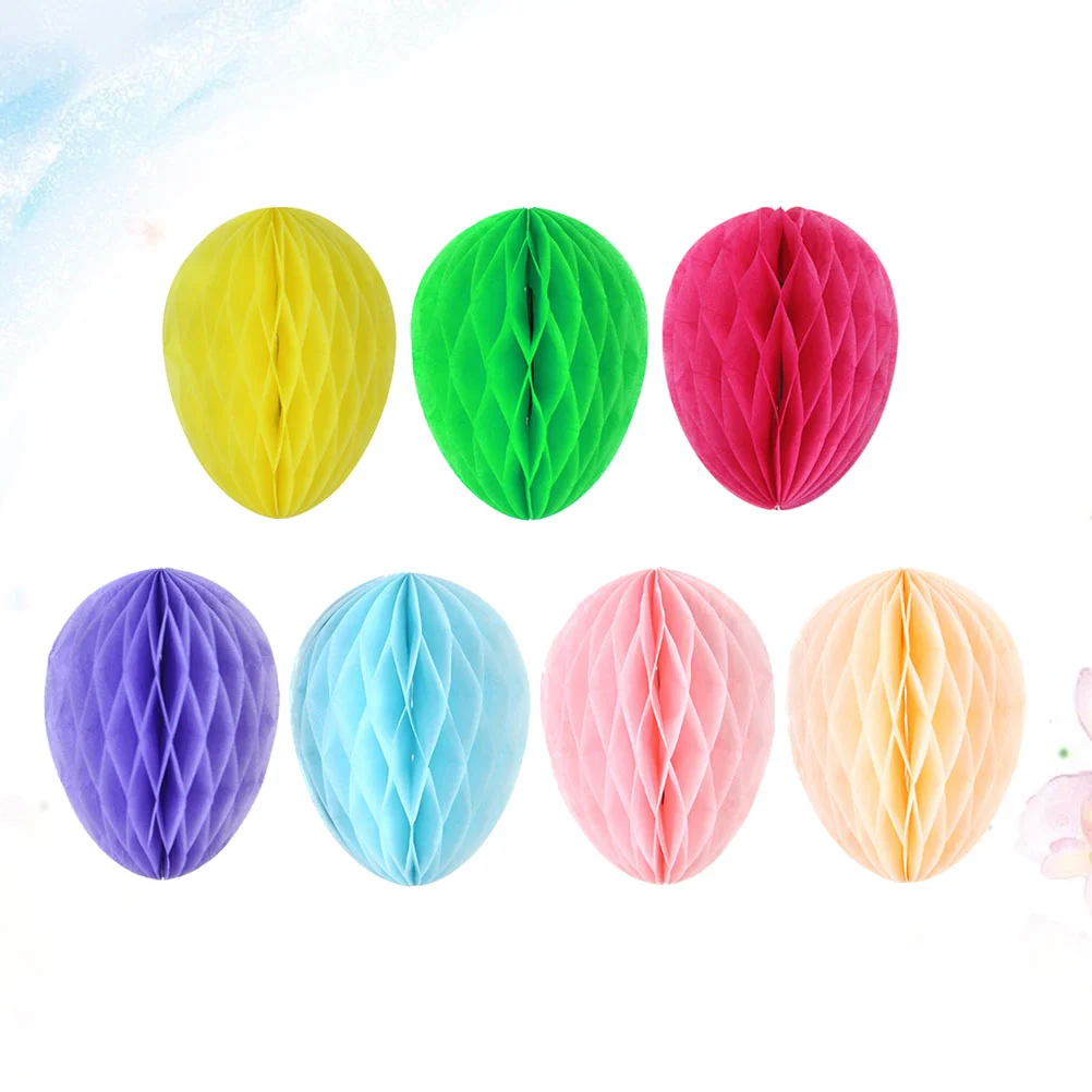7 Pcs Wreath Decor Easter Egg Garland Window Easter Party Decorations Easter Honeycomb Balls Easter Tissue Paper Balls
7 Pcs Wreath Decor Easter Egg Garland Window Easter Party Decorations Easter Honeycomb Balls Easter Tissue Paper Balls