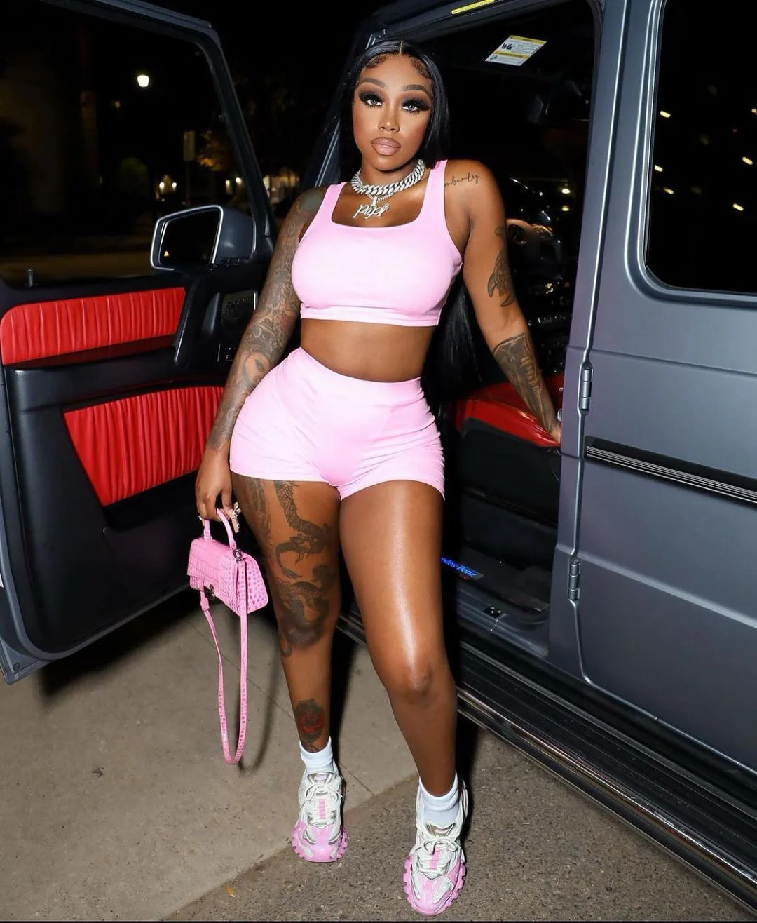 Sexy Women Sleeveless Tank Top High Waist Short Pants Casual Sporty Matching Set Biker Shorts 2 Piece Suits Outfits Tracksuits
Sexy Women Sleeveless Tank Top High Waist Short Pants Casual Sporty Matching Set Biker Shorts 2 Piece Suits Outfits Tracksuits