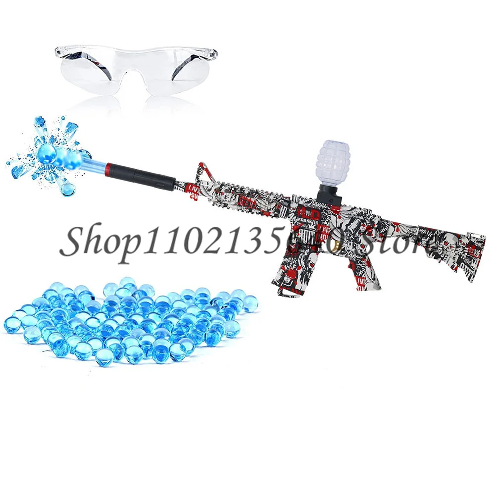 Gel Ball Blaster Toy Gun Electric Splatter Ball Blaster with 5000 Water Beads Gel Water Ball Toy for Outdoor Yard Shooting Game
Gel Ball Blaster Toy Gun Electric Splatter Ball Blaster with 5000 Water Beads Gel Water Ball Toy for Outdoor Yard Shooting Game