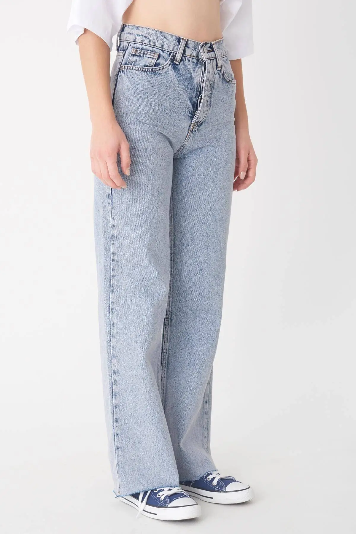 Women's Snow Leg Jean Detail Women Jeans 2021