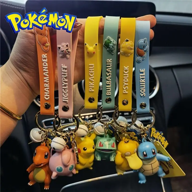 Pokemon Pikachu Cute Cartoon Keychain Psyduck Squirtle Bulbasaur Charmander Anime Figure Model Pendant Doll Toy Kids Gifts
Pokemon Pikachu Cute Cartoon Keychain Psyduck Squirtle Bulbasaur Charmander Anime Figure Model Pendant Doll Toy Kids Gifts