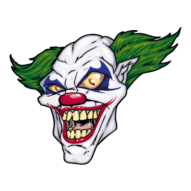 Car Sticker Personalized Clown Modeling Stickers PVC Fashion Auto Window Bumper Decorative Accessories Quality Waterproof Decal
Car Sticker Personalized Clown Modeling Stickers PVC Fashion Auto Window Bumper Decorative Accessories Quality Waterproof Decal