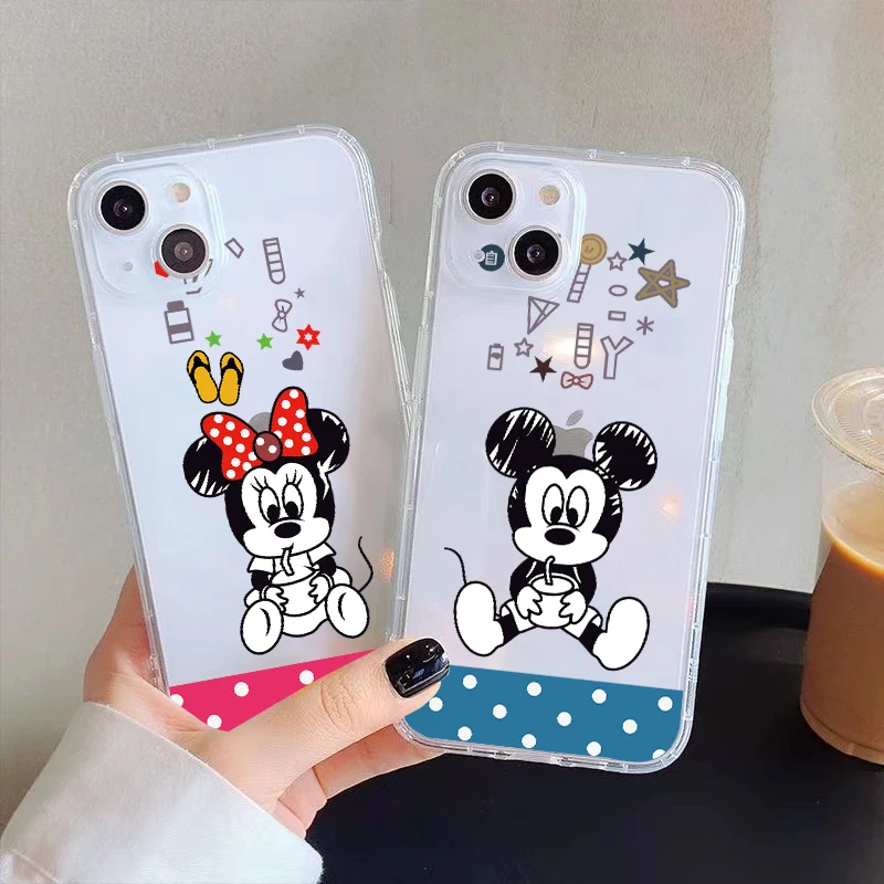 Disney Cute Mickey Minnie Clear Phone Case For iPhone 11 Pro Max 12 13 Pro Mini X XR XS Max 6 6S 7 8 Plus Se2 Carcasa Funda
Disney Cute Mickey Minnie Clear Phone Case For iPhone 11 Pro Max 12 13 Pro Mini X XR XS Max 6 6S 7 8 Plus Se2 Carcasa Funda