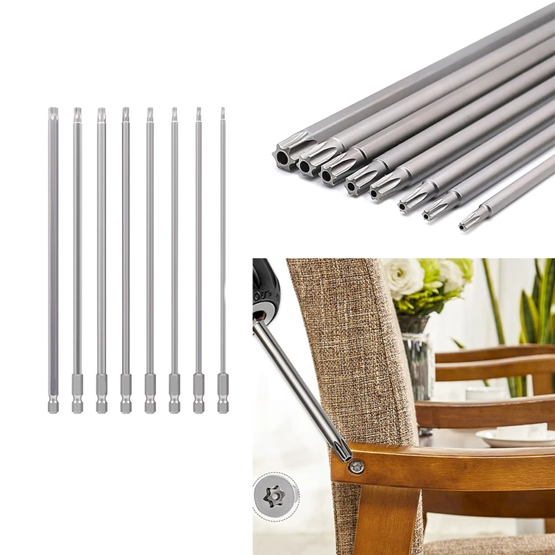 S2 Steel Belt Magnetic Lengthened 200Mm Plum Wind Batch Head Set Hexagonal Batch Head 
S2 Steel Belt Magnetic Lengthened 200Mm Plum Wind Batch Head Set Hexagonal Batch Head