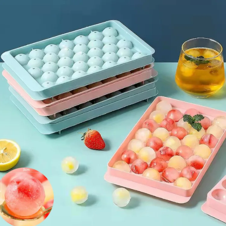 Kitchen 33 Grid Ice Ball Ice Maker Round Mold Plastic with Lid Homemade Water Cube Box Refrigerator Ice Crisper Drink Helper Set
Kitchen 33 Grid Ice Ball Ice Maker Round Mold Plastic with Lid Homemade Water Cube Box Refrigerator Ice Crisper Drink Helper Set