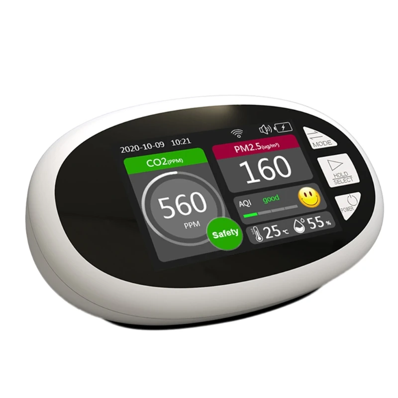 Carbon Dioxide Detector CO2 Monitor Temperature Humidity Digital CO2 Meter DropShipping
Carbon Dioxide Detector CO2 Monitor Temperature Humidity Digital CO2 Meter DropShipping