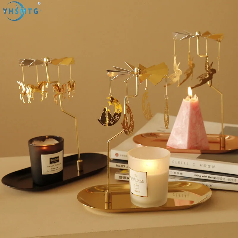 Candelabra Rotation Spinning Carrousel Candlesticks for Candles Rotating Windmill Candle Holders Home Wedding Decoration Gifts
Candelabra Rotation Spinning Carrousel Candlesticks for Candles Rotating Windmill Candle Holders Home Wedding Decoration Gifts