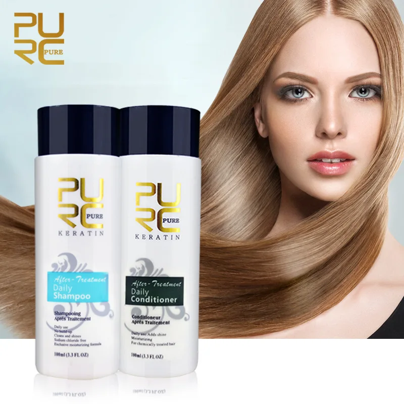 PURC Professional Brazilian Keratin Hair Treatment Cream Straightening Smoothing Scalp Treatment Purifying Shampoo Hair Care
PURC Professional Brazilian Keratin Hair Treatment Cream Straightening Smoothing Scalp Treatment Purifying Shampoo Hair Care