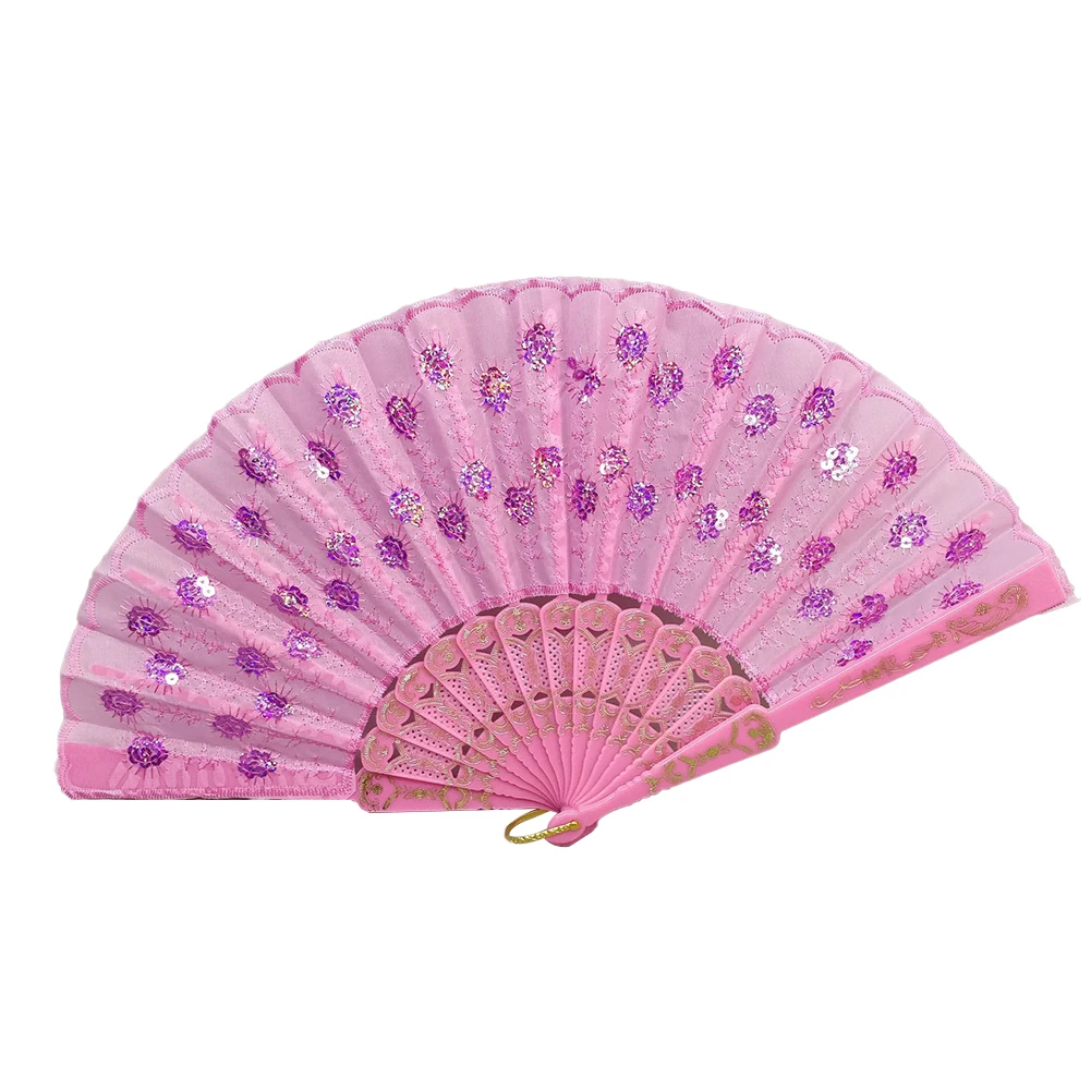 Chinese Folding Fan Japanese Retro Hand Held Fan Spanish Style Flower Dance For Party Wedding Gift For Guest
Chinese Folding Fan Japanese Retro Hand Held Fan Spanish Style Flower Dance For Party Wedding Gift For Guest