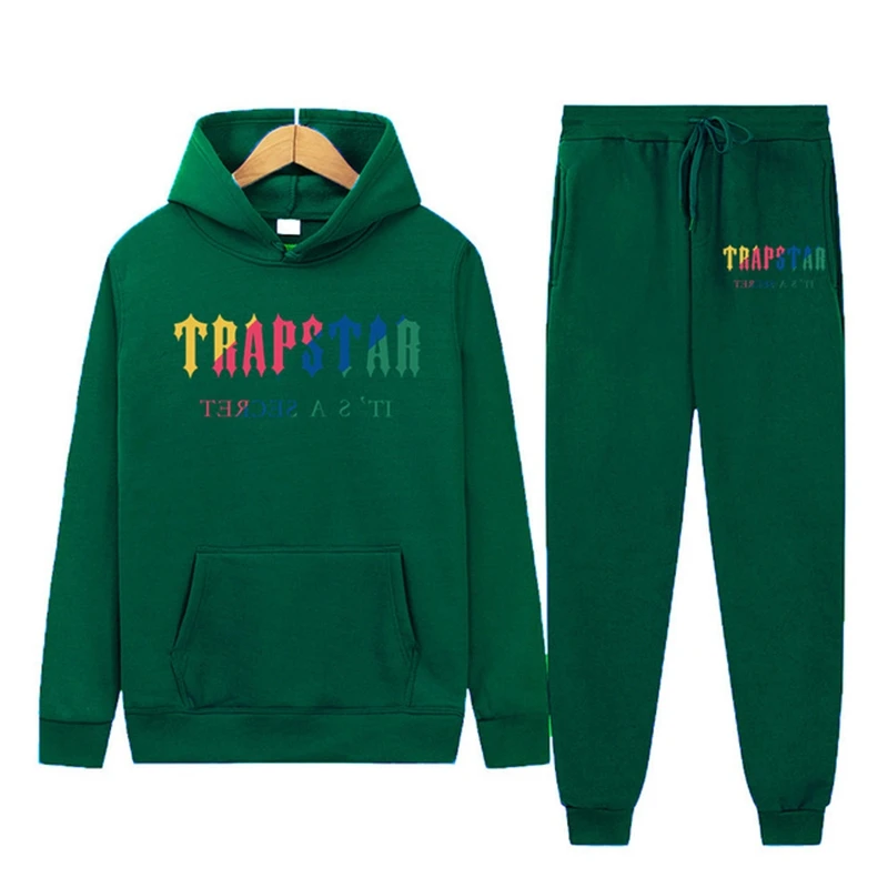 2022 TRAPSTAR Men's Hoodie Tracksuit Rainbow plush embroidered wool tracksuit tracksuit pants
2022 TRAPSTAR Men's Hoodie Tracksuit Rainbow plush embroidered wool tracksuit tracksuit pants