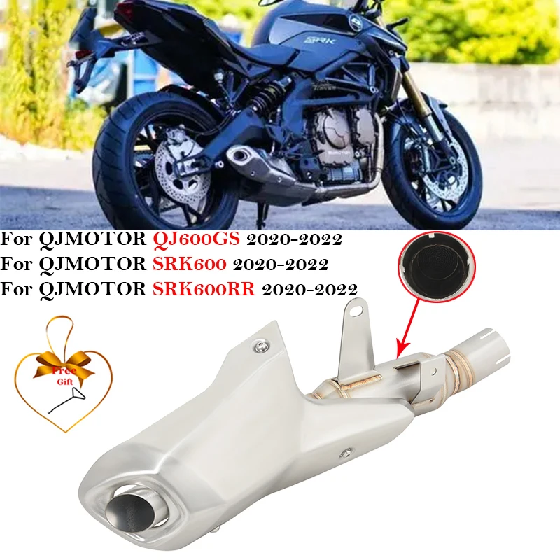 Слипоны для QJMOTOR QJ600GS SRK600 SRK600RR 2020 - 2022 мотоциклетный глушитель выхлопных газов модифицированный Сцепной трубы глушитель с катализатором
Слипоны для QJMOTOR QJ600GS SRK600 SRK600RR 2020 - 2022 мотоциклетный глушитель выхлопных газов модифицированный Сцепной трубы глушитель с катализатором