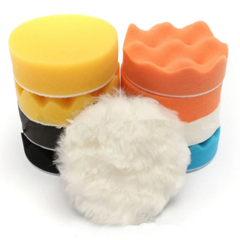 11Pcs/Set 3 inch Car Polishing Disc Self-Adhesive Buffing Waxing Sponge Wool Wheel Polishing Pad For Car Polisher Drill Adapter
11Pcs/Set 3 inch Car Polishing Disc Self-Adhesive Buffing Waxing Sponge Wool Wheel Polishing Pad For Car Polisher Drill Adapter