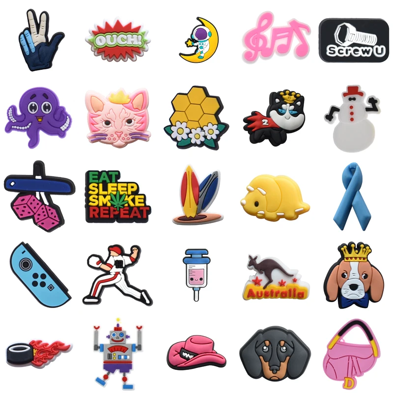 Boy Women Charm Para Pins Set Jeans Shoes Accessories Kids Men Wholesale Bulk Shoe Charms Decorations for Crocs Girl Packs Gifts
Boy Women Charm Para Pins Set Jeans Shoes Accessories Kids Men Wholesale Bulk Shoe Charms Decorations for Crocs Girl Packs Gifts