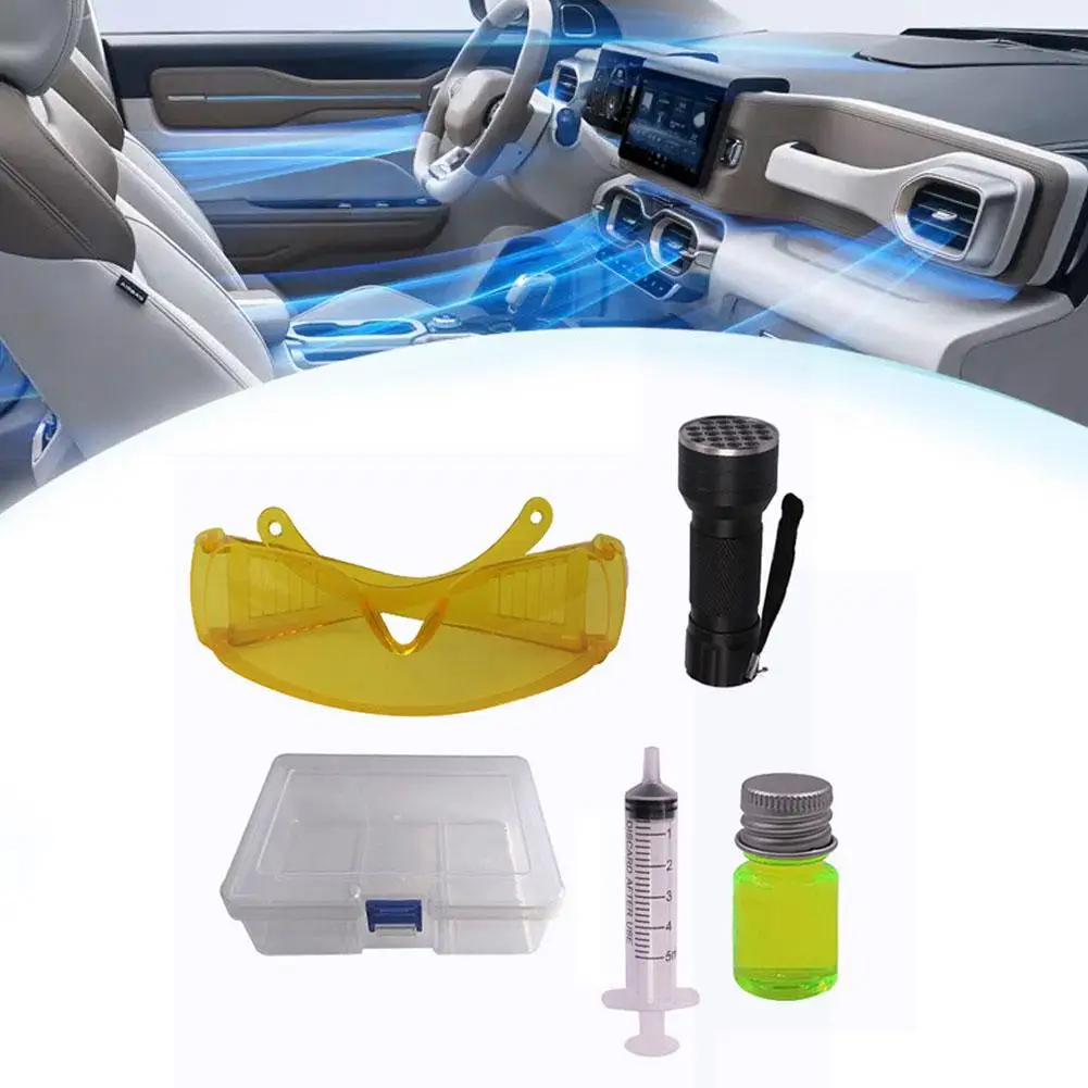 Инструмент для ремонта автомобильного кондиционирования воздуха R134a УФ-тестер