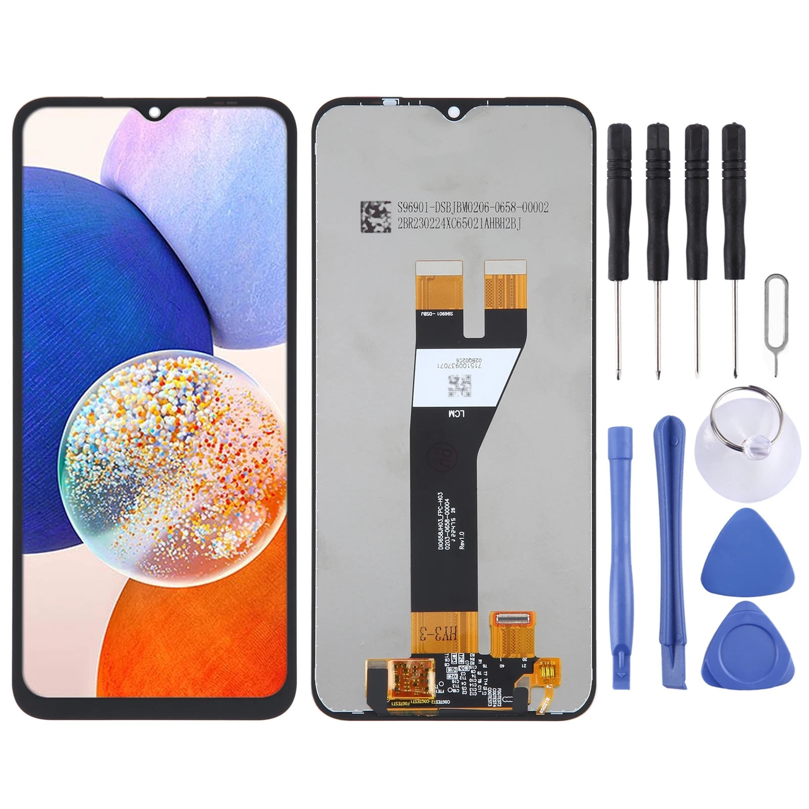 LCD Screen for Samsung Galaxy A14 5G SM-A146P US Edition With Digitizer Full Assembly Repair Replacement LCD Screen
LCD Screen for Samsung Galaxy A14 5G SM-A146P US Edition With Digitizer Full Assembly Repair Replacement LCD Screen