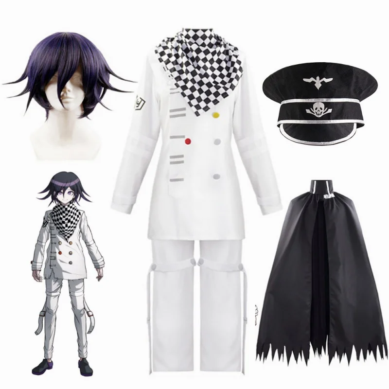 Anime Danganronpa V3 Kokichi Oma Cosplay Costume President Oma Cosplay Cloak Set
Anime Danganronpa V3 Kokichi Oma Cosplay Costume President Oma Cosplay Cloak Set
