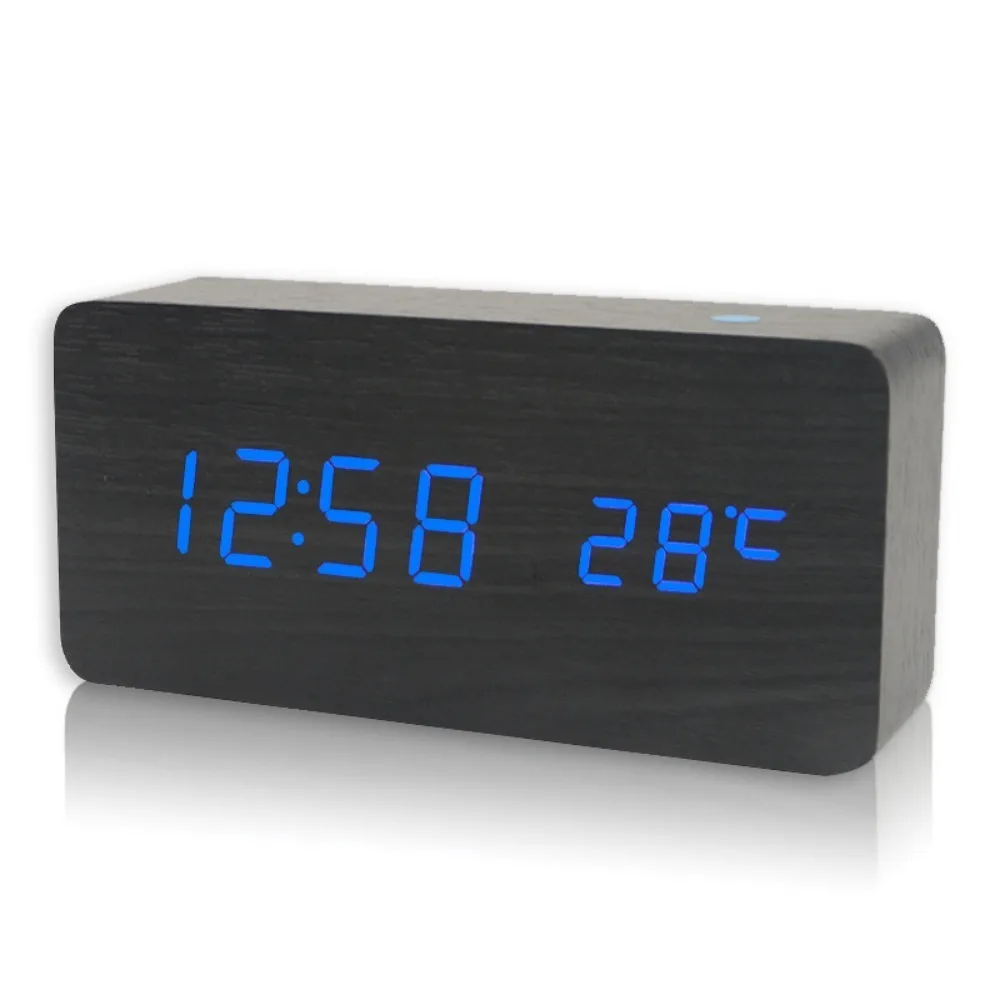 Настольные часы с голосовым управлением LED
Настольные часы с голосовым управлением LED