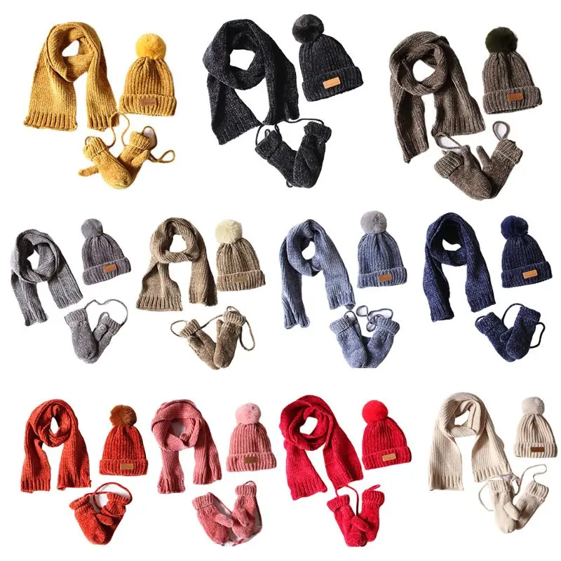 winter Warmer For Kid Winter Cap Scarf Gloves Toddler Girl Baby Warm Hat Kids Drop Shipping
winter Warmer For Kid Winter Cap Scarf Gloves Toddler Girl Baby Warm Hat Kids Drop Shipping