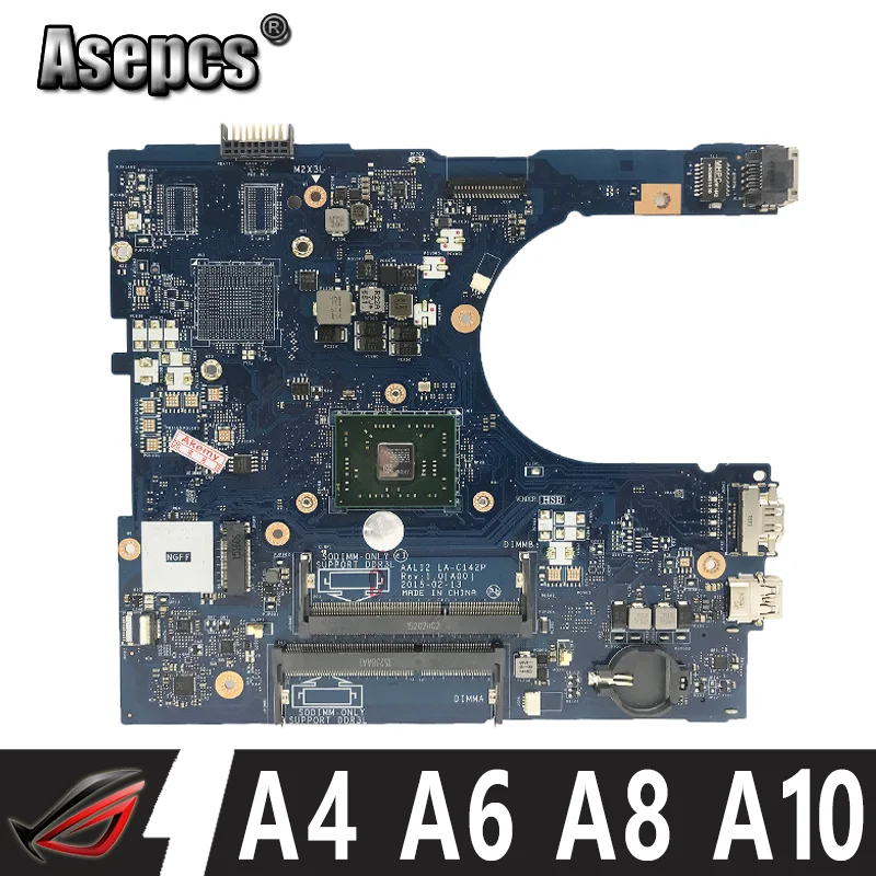 Материнская плата для ноутбука dell INSPIRON 5555, 5455, 5755 дюйма, диагональ 0799 км, материнская плата с A4, A6, A8, A10, процессор DIS или UMA 
Материнская плата для ноутбука dell INSPIRON 5555, 5455, 5755 дюйма, диагональ 0799 км, материнская плата с A4, A6, A8, A10, процессор DIS или UMA