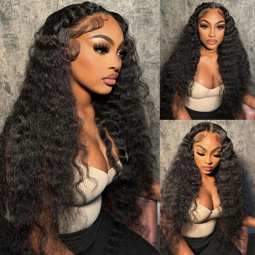 Water Wave 40 inch Long Wigs For Women 13x6 HD Lace Frontal Wigs 250%Brazilian Deep Curly Wave Human Hair Full Lace Frontal Wigs
Water Wave 40 inch Long Wigs For Women 13x6 HD Lace Frontal Wigs 250%Brazilian Deep Curly Wave Human Hair Full Lace Frontal Wigs