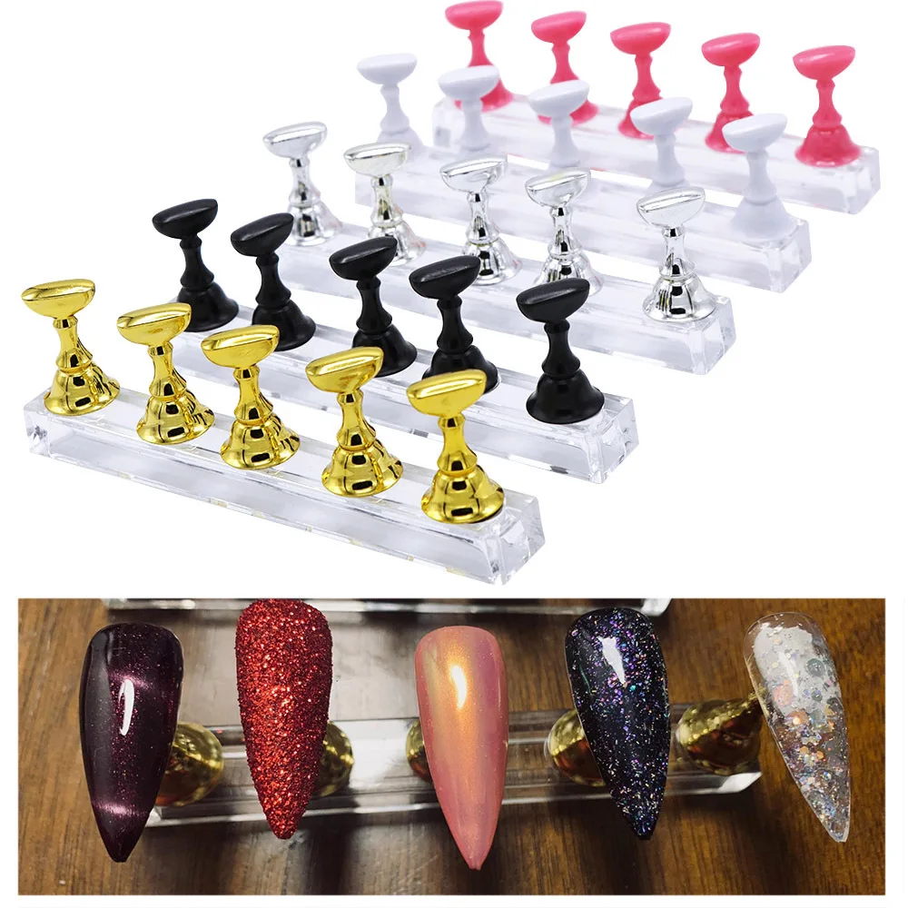 1 Set False Nail Tips Holder Practice Trainning Display Stand Holder Base Alloy Crystal Nail Art Polish Display Manicure Tools
1 Set False Nail Tips Holder Practice Trainning Display Stand Holder Base Alloy Crystal Nail Art Polish Display Manicure Tools