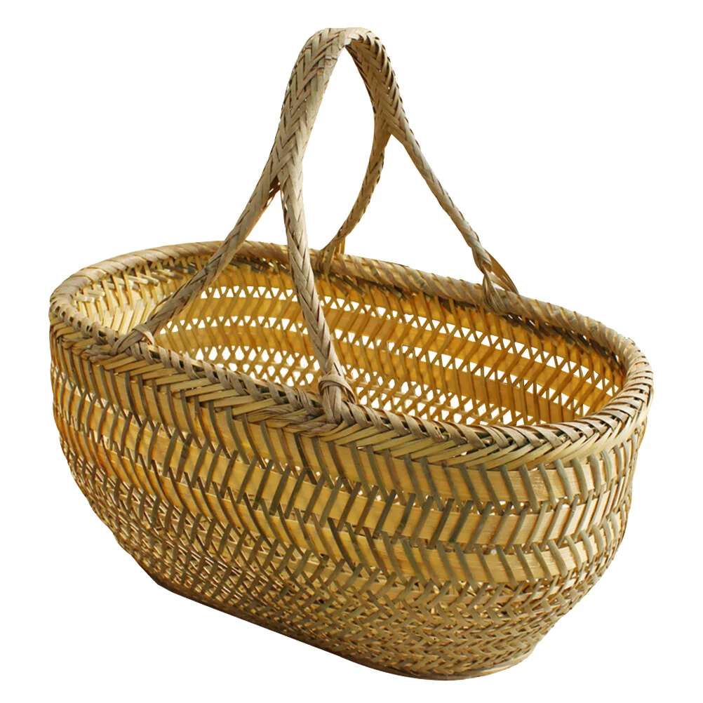 Tray Basket Handle Gardening Fruit Storage Baskets Gathering Vegetables Woven Storage Baskets Food Holder
Tray Basket Handle Gardening Fruit Storage Baskets Gathering Vegetables Woven Storage Baskets Food Holder