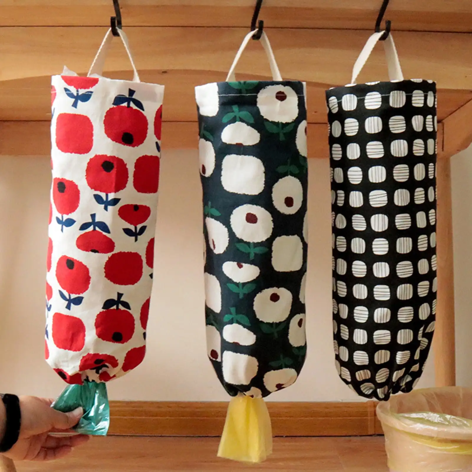 Home Grocery Bag WallMount Trash Plastic Bag Holder Bathroom Dispenser Sundries Storage Hanging Pocket Kitchen Garbage Organizer
Home Grocery Bag WallMount Trash Plastic Bag Holder Bathroom Dispenser Sundries Storage Hanging Pocket Kitchen Garbage Organizer
