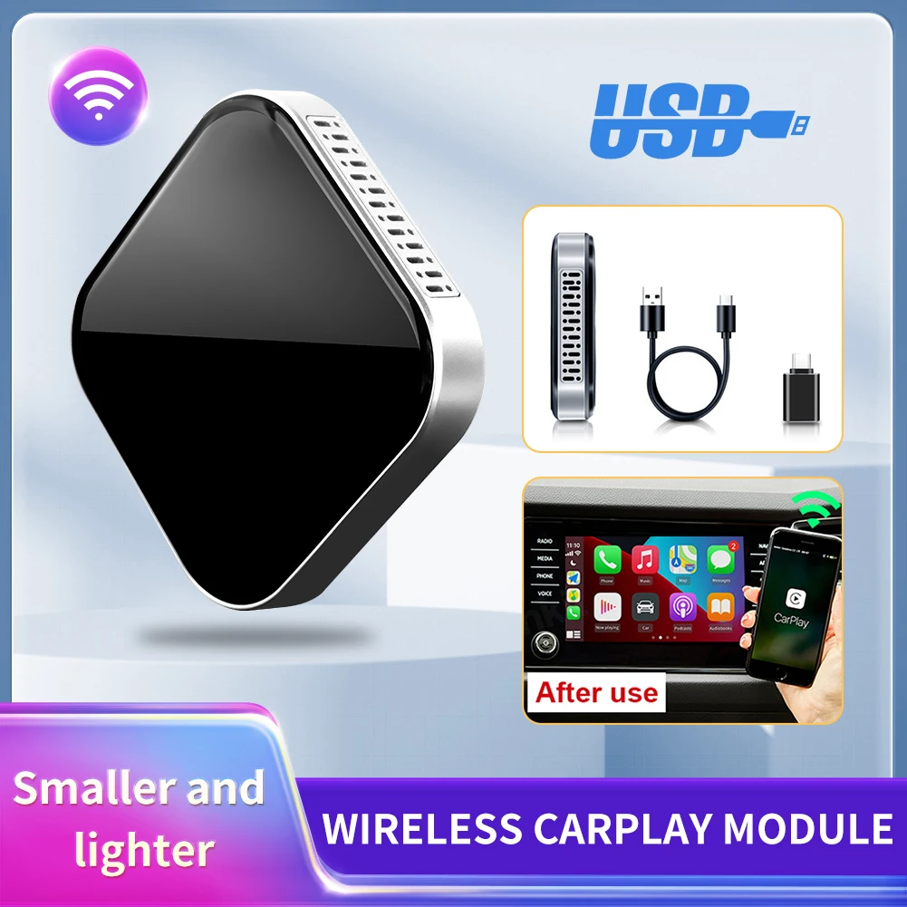 Адаптер Ariplay для автомобиля, беспроводной USB/Bluetooth-адаптер с подключением к смартфону
Адаптер Ariplay для автомобиля, беспроводной USB/Bluetooth-адаптер с подключением к смартфону
