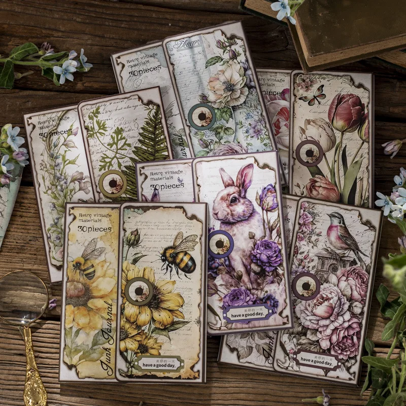 20sets/lot Memo Pads Material Paper Lost Gardens Junk Journal Scrapbooking paper Cards Background Decoration Paper stationery
20sets/lot Memo Pads Material Paper Lost Gardens Junk Journal Scrapbooking paper Cards Background Decoration Paper stationery