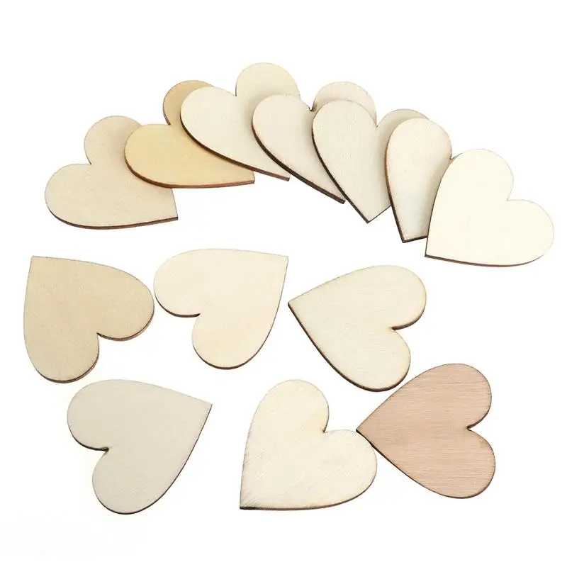VORCOOL 50pcs 40mm Blank Heart Wood Slices Discs Wood Heart Love Blank Unfinished Natural Crafts for DIY Crafts Embellishments
VORCOOL 50pcs 40mm Blank Heart Wood Slices Discs Wood Heart Love Blank Unfinished Natural Crafts for DIY Crafts Embellishments