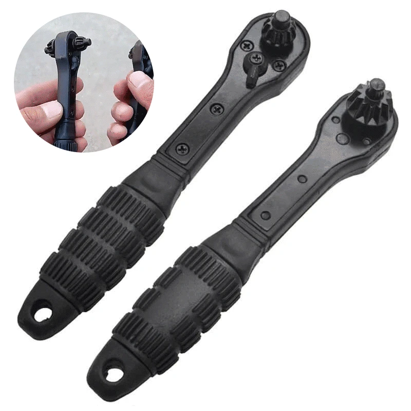2-in-1 Universal Wrench Drill Chuck Key Wrench Ratchet Dual-use Spanner Ratchet Connector Ring Combo Grip Star Wrench Hand Tool
2-in-1 Universal Wrench Drill Chuck Key Wrench Ratchet Dual-use Spanner Ratchet Connector Ring Combo Grip Star Wrench Hand Tool