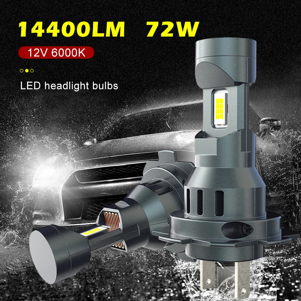 2Pcs H7 H11 H4 LED Headlights 12V 6000K Wireless Bulbs For Auto Head Lamp With Fan Plug And Play Diode Mini Car Lights Adapter
2Pcs H7 H11 H4 LED Headlights 12V 6000K Wireless Bulbs For Auto Head Lamp With Fan Plug And Play Diode Mini Car Lights Adapter