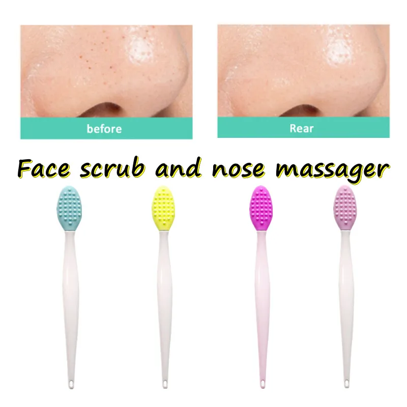 5 Colors Silicone Face Cleansing Brush Effective Nose Exfoliator Blackhead Acne Removal Soft Deep Cleaning Brush Face Care Tool
5 Colors Silicone Face Cleansing Brush Effective Nose Exfoliator Blackhead Acne Removal Soft Deep Cleaning Brush Face Care Tool