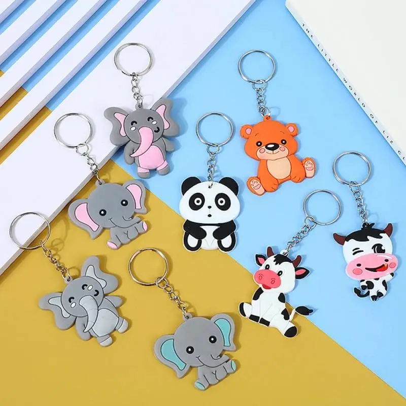 Elephant Panda Cow Pendant Silicone Cute Keychain Cartoon Accessories Bag Key Car Couple Fashion Birthday Gift Exquisite Ideas
Elephant Panda Cow Pendant Silicone Cute Keychain Cartoon Accessories Bag Key Car Couple Fashion Birthday Gift Exquisite Ideas