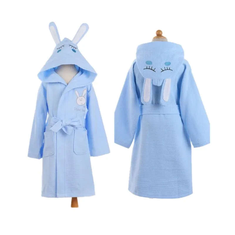 Girl Summer Cotton Bathrobe Waffle Hooded Children Robe Boys Dressing Gown Kids Roupao After Spa Bath Swimming D51
Girl Summer Cotton Bathrobe Waffle Hooded Children Robe Boys Dressing Gown Kids Roupao After Spa Bath Swimming D51