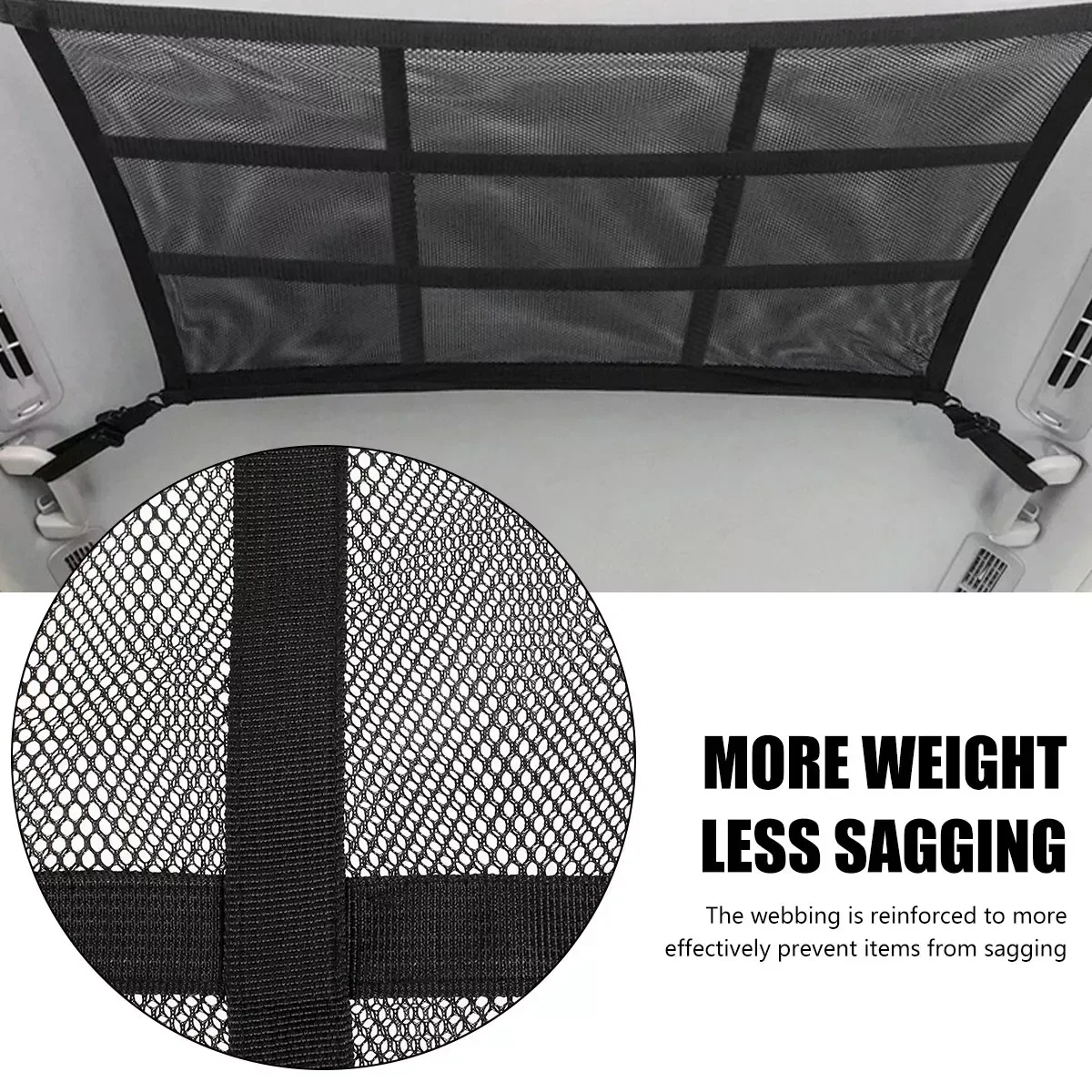 Storage Organizer Automotive Ceiling Cargo Net Pocket Mesh Car Camping Accessories Storage Bag Roof Tent
Storage Organizer Automotive Ceiling Cargo Net Pocket Mesh Car Camping Accessories Storage Bag Roof Tent