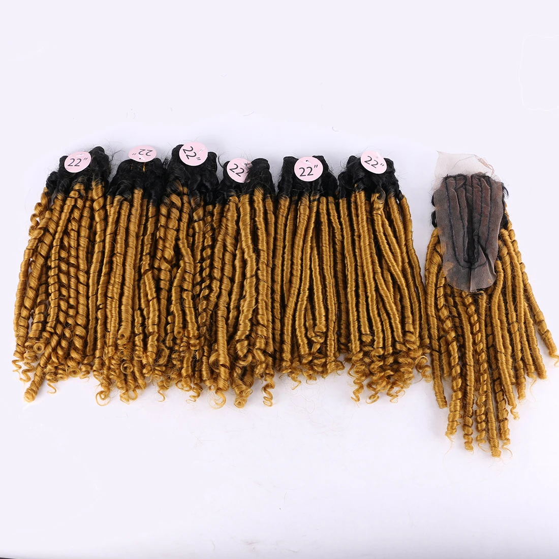 Synthetic Fummi Curly Hair Bundles With Closure 6 Bundles One Set Remy Fummi Curly Hair Exrensions For Black Women
Synthetic Fummi Curly Hair Bundles With Closure 6 Bundles One Set Remy Fummi Curly Hair Exrensions For Black Women