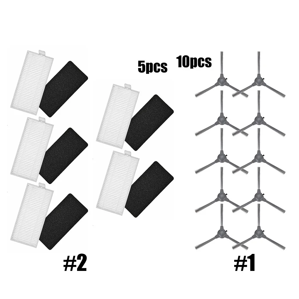 Side Brush Filters For BG600 BG700 BG800 Robotic Vacuum Cleaner HEPA Filters Part Replacement Filter Parts Sweeper Accessories
Side Brush Filters For BG600 BG700 BG800 Robotic Vacuum Cleaner HEPA Filters Part Replacement Filter Parts Sweeper Accessories