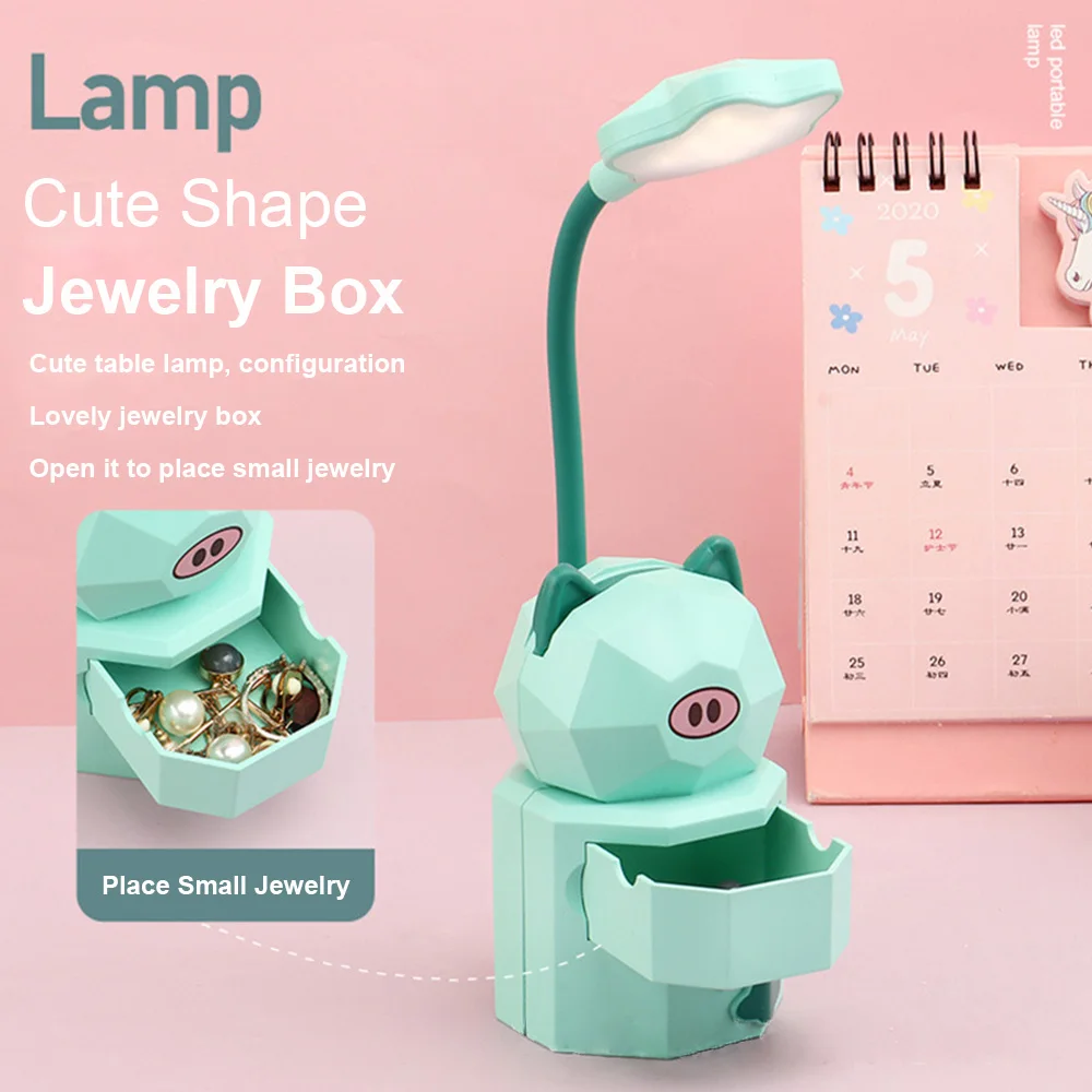 Student Dormitory Cartoon Animal Table Lamp Usb Charging Folding Night Reading Lamps Bedroom Offices Desk Light Led Study Office
Student Dormitory Cartoon Animal Table Lamp Usb Charging Folding Night Reading Lamps Bedroom Offices Desk Light Led Study Office