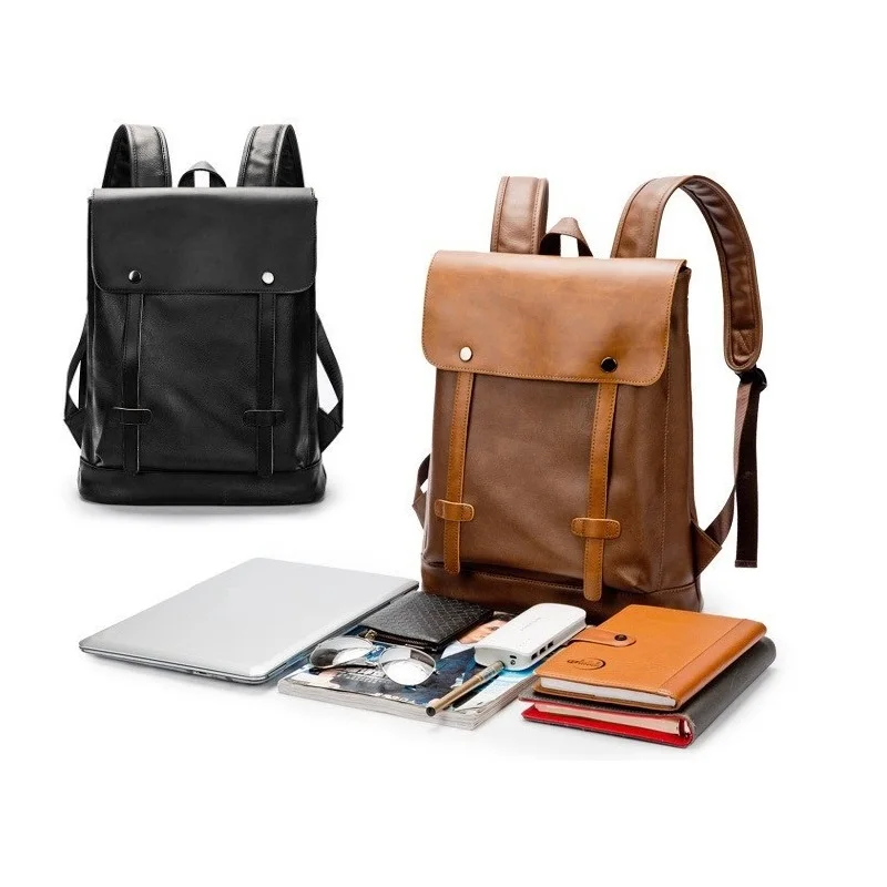 GPR Anti Theft Man Laptop Bag Leather Backpacks Men Fashion School Bag Retro Travel Bag
GPR Anti Theft Man Laptop Bag Leather Backpacks Men Fashion School Bag Retro Travel Bag