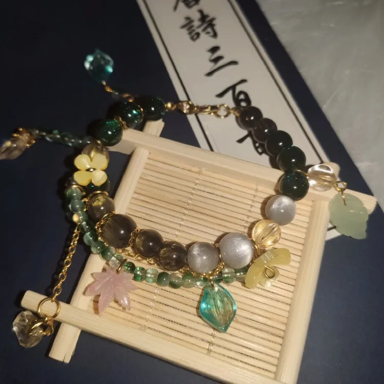 Anime Honkai: Star Rail Dan Heng Original Handmade Bracelet Hand Strings Chain Jewelry Cosplay Hand Ornament Fans Birthday Gift
Anime Honkai: Star Rail Dan Heng Original Handmade Bracelet Hand Strings Chain Jewelry Cosplay Hand Ornament Fans Birthday Gift