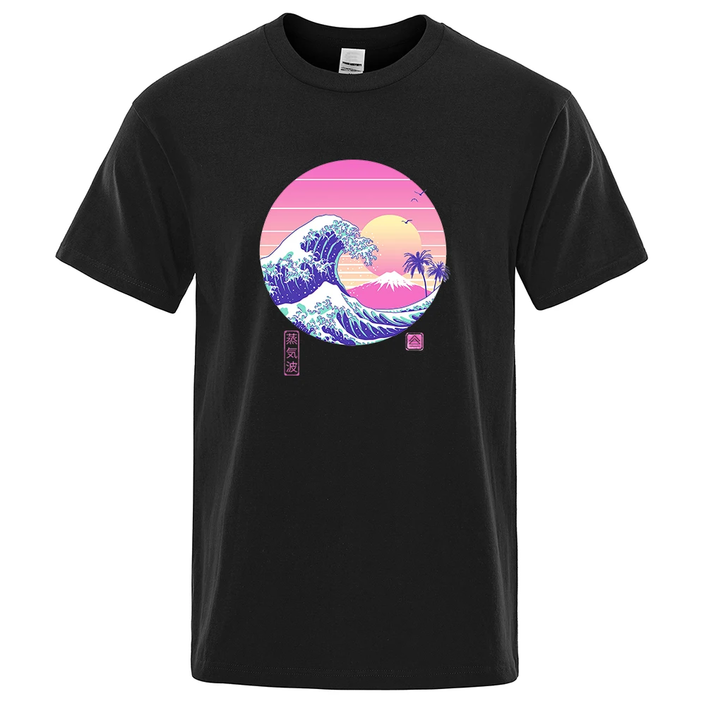 Cotton T Shirt Men Printed Vaporwave Aesthetics Top Tee Shirts Hip Hop Streetwear O-Neck Short Sleeve T-shirts Male Japan Style
Cotton T Shirt Men Printed Vaporwave Aesthetics Top Tee Shirts Hip Hop Streetwear O-Neck Short Sleeve T-shirts Male Japan Style