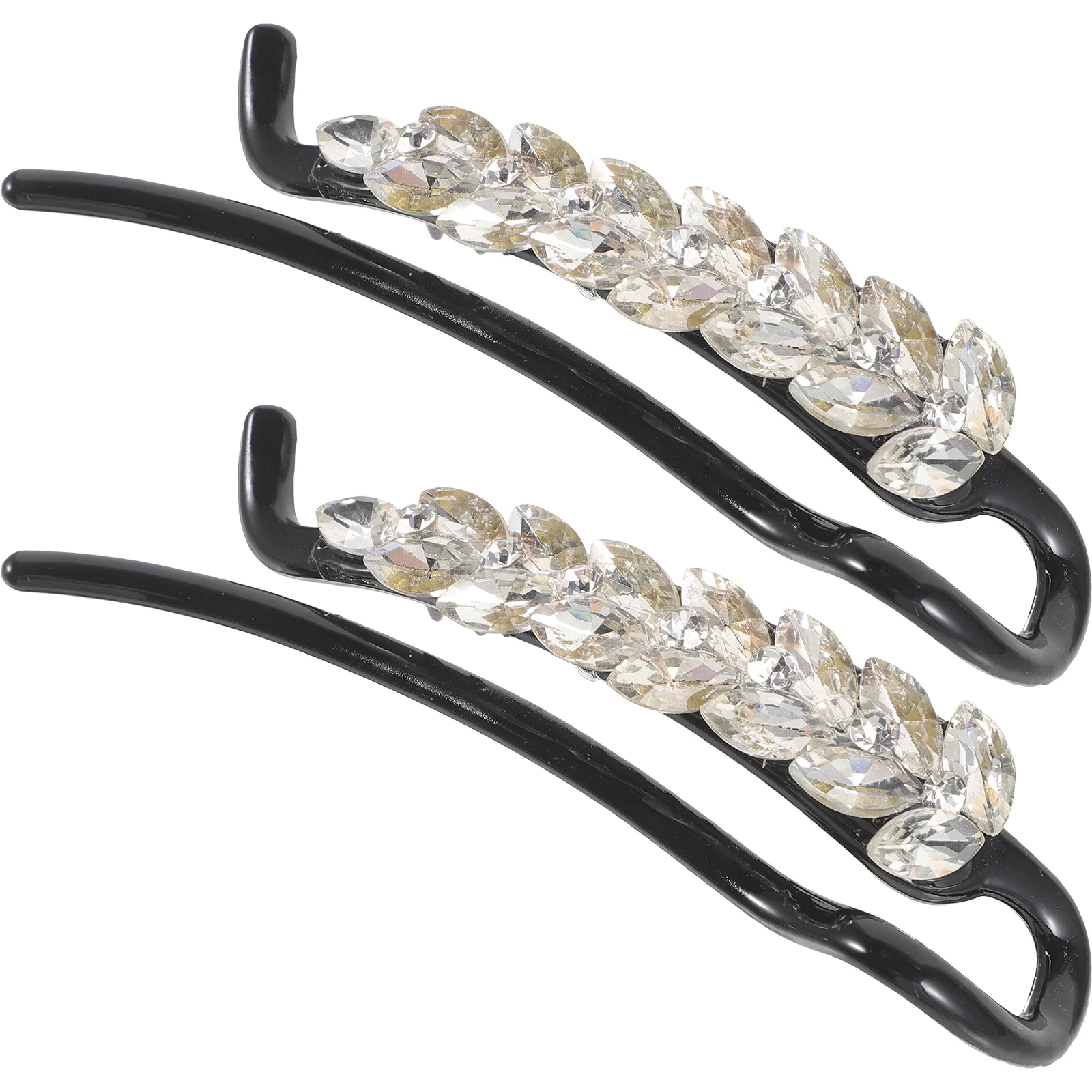 2pcs Hair Barrettes Banana Hair Clips Rhinestone Hair Clips Women Hair Accessories
2pcs Hair Barrettes Banana Hair Clips Rhinestone Hair Clips Women Hair Accessories