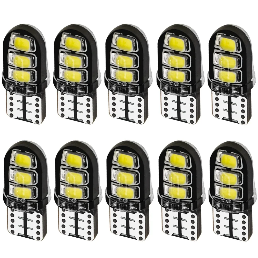 Car Accessories 10PCS T10 W5W 6 SMD LED Silica Gel Waterproof Wedge Light 194 2825 Silicone Shell Car Reading Dome Lamp Auto
Car Accessories 10PCS T10 W5W 6 SMD LED Silica Gel Waterproof Wedge Light 194 2825 Silicone Shell Car Reading Dome Lamp Auto