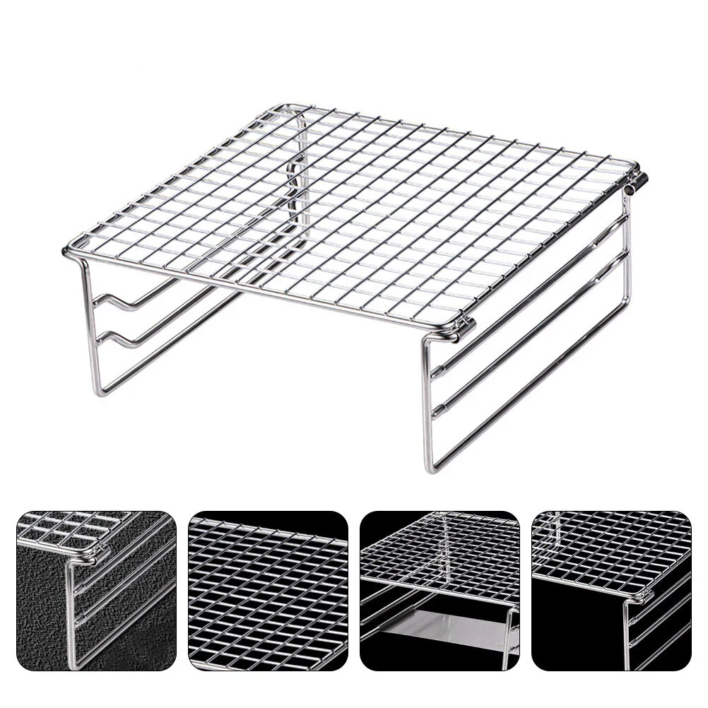Campfire Grill Rack Folding Camping Grill Cooking Grate Barbecue Net Grate Metal Stand with Legs Roasting Mesh Net for
Campfire Grill Rack Folding Camping Grill Cooking Grate Barbecue Net Grate Metal Stand with Legs Roasting Mesh Net for